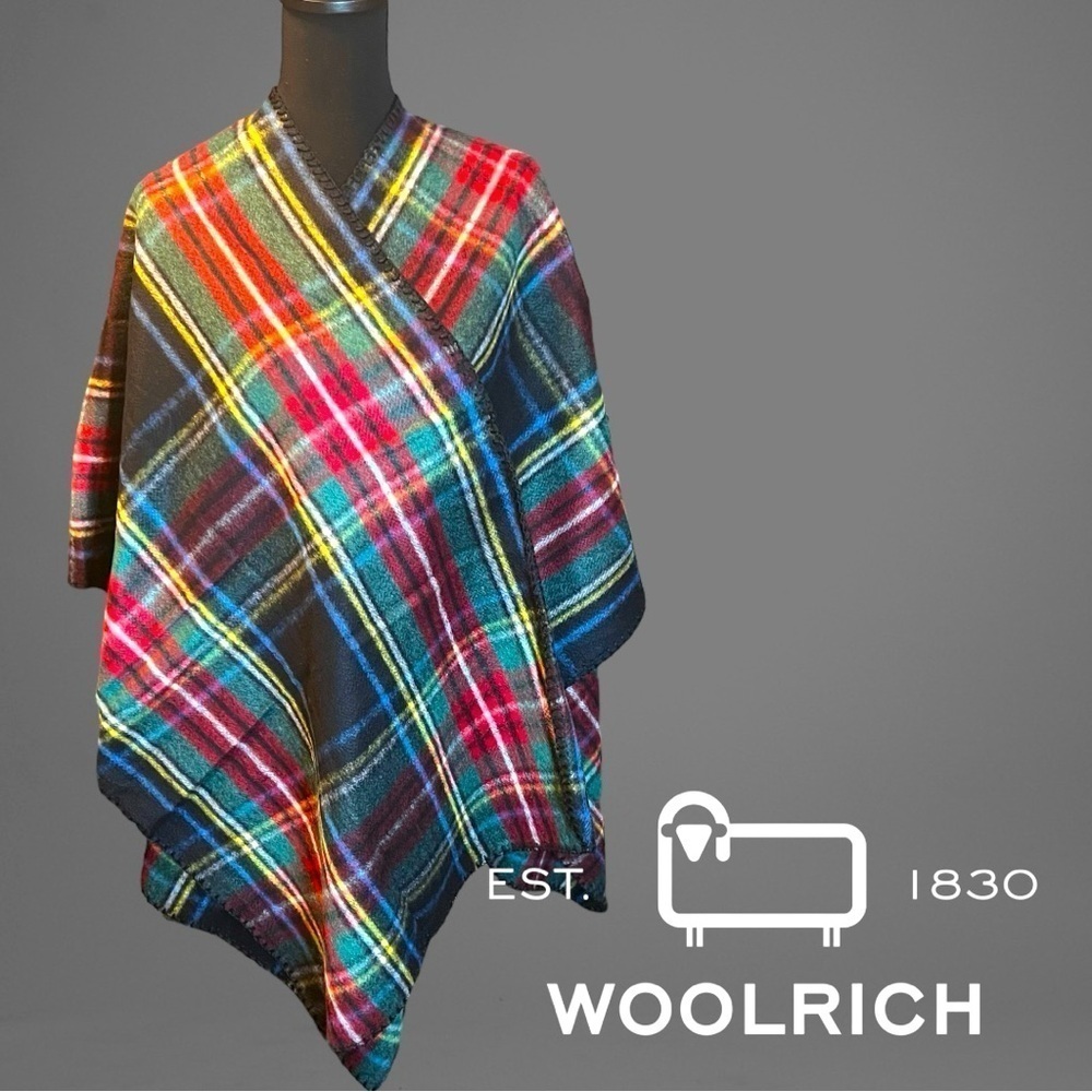 Woolrich Bristol Tartan Plaid Discontinued Soft Cozy Wrap NWOT - Picture 1 of 8
